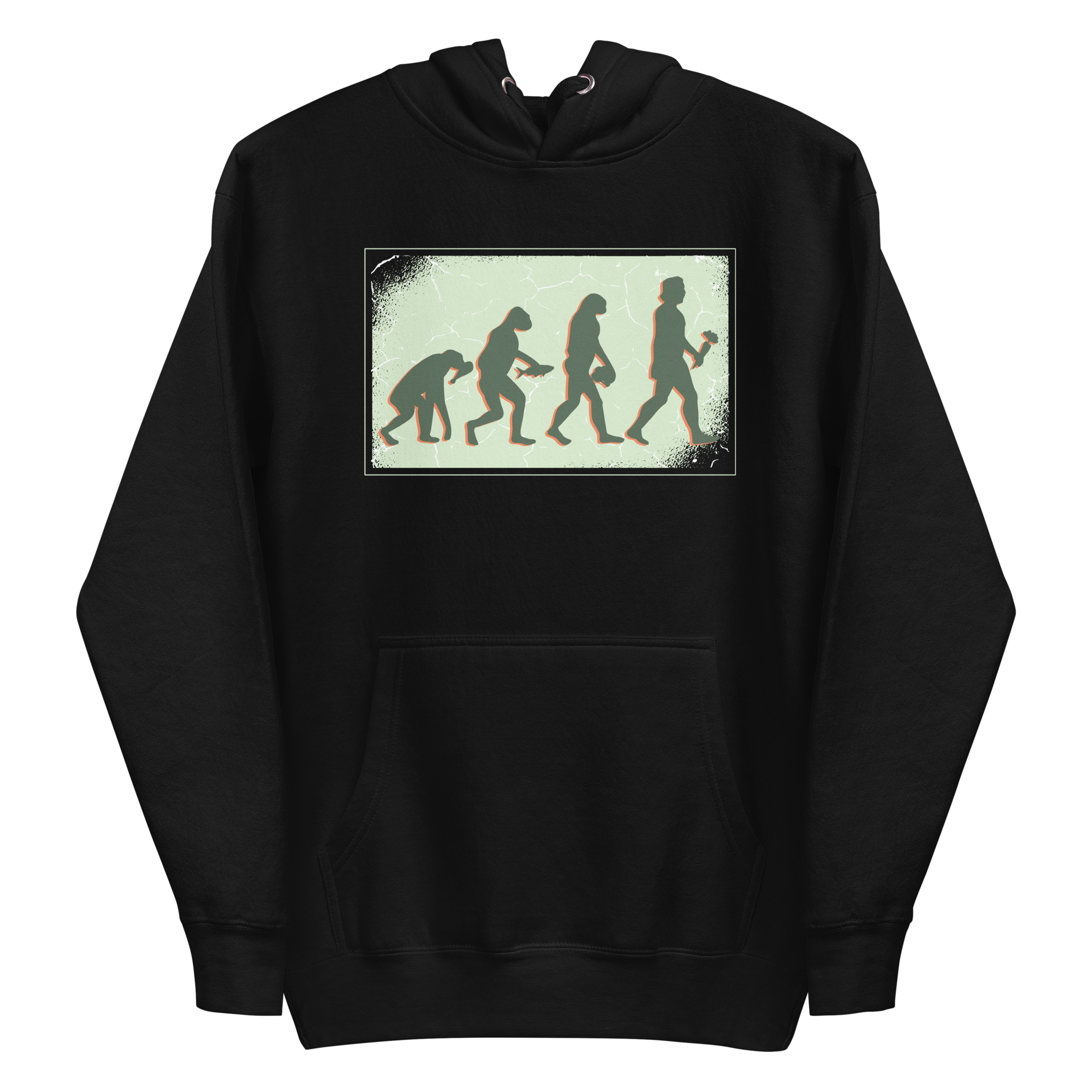 unisex-premium-pullover-hoodie-black-front-6a88b6d688983.png Vegan Evolution Hoodie