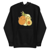 unisex-premium-pullover-hoodie-black-front-6a89cd3d9c613.png Pineapple Avocado Friends Hoodie