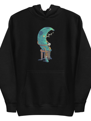 unisex-premium-pullover-hoodie-black-front-6a89cfd4c2922.png Old Banana Hoodie