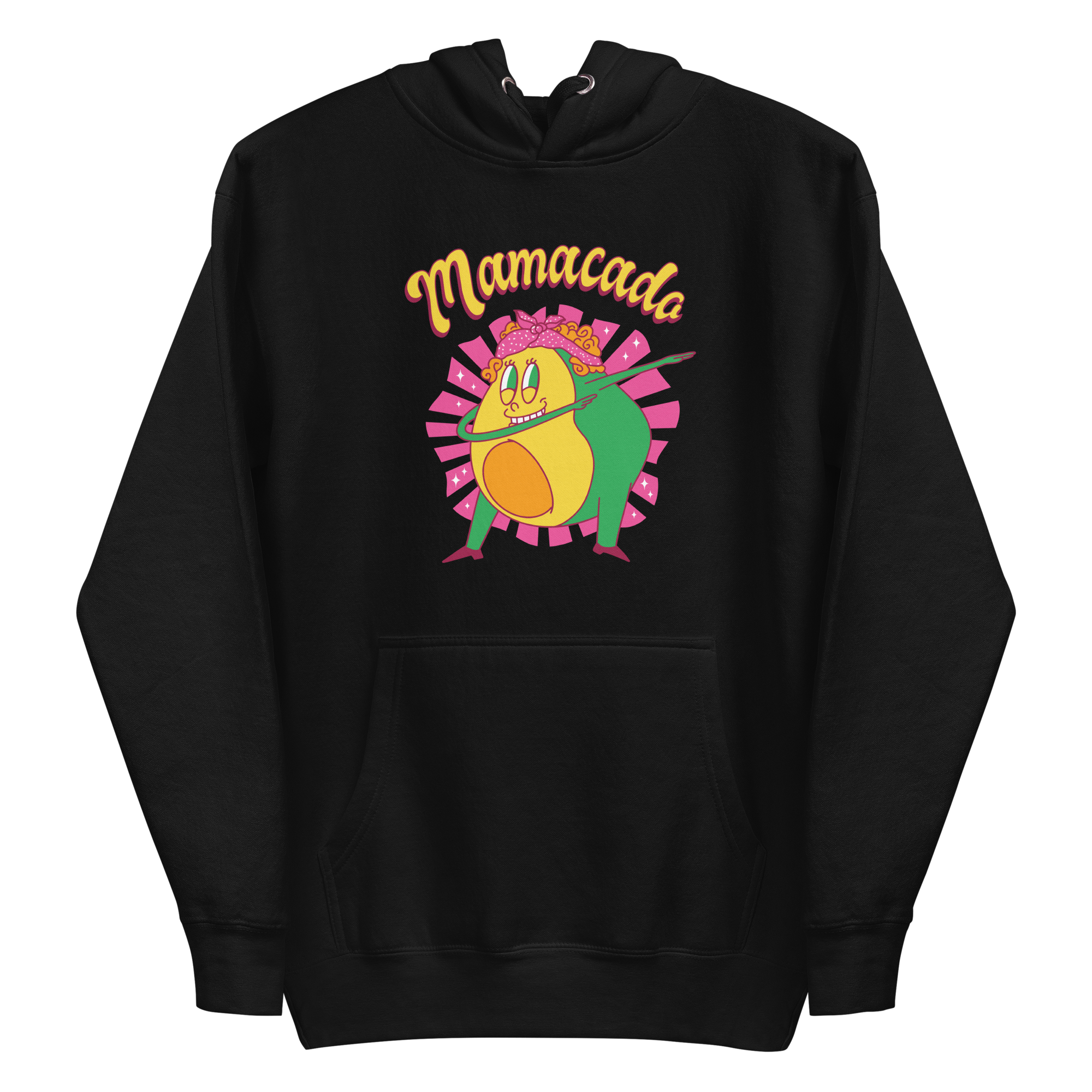 unisex-premium-pullover-hoodie-black-front-6a8a0046e585a.png Mamacado Hoodie
