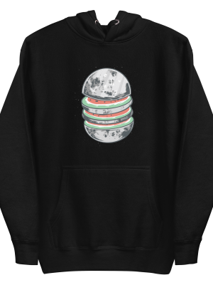 unisex-premium-pullover-hoodie-black-front-6a8a0d7794a69.png Watermelon Moon Hoodie
