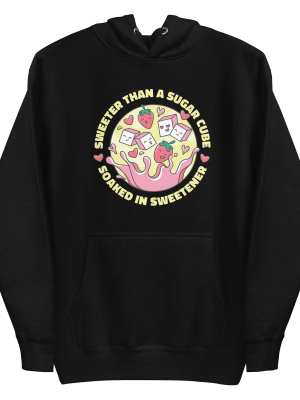 unisex-premium-pullover-hoodie-black-front-6a8a105507b48.png Sweeter Than Sugar Hoodie