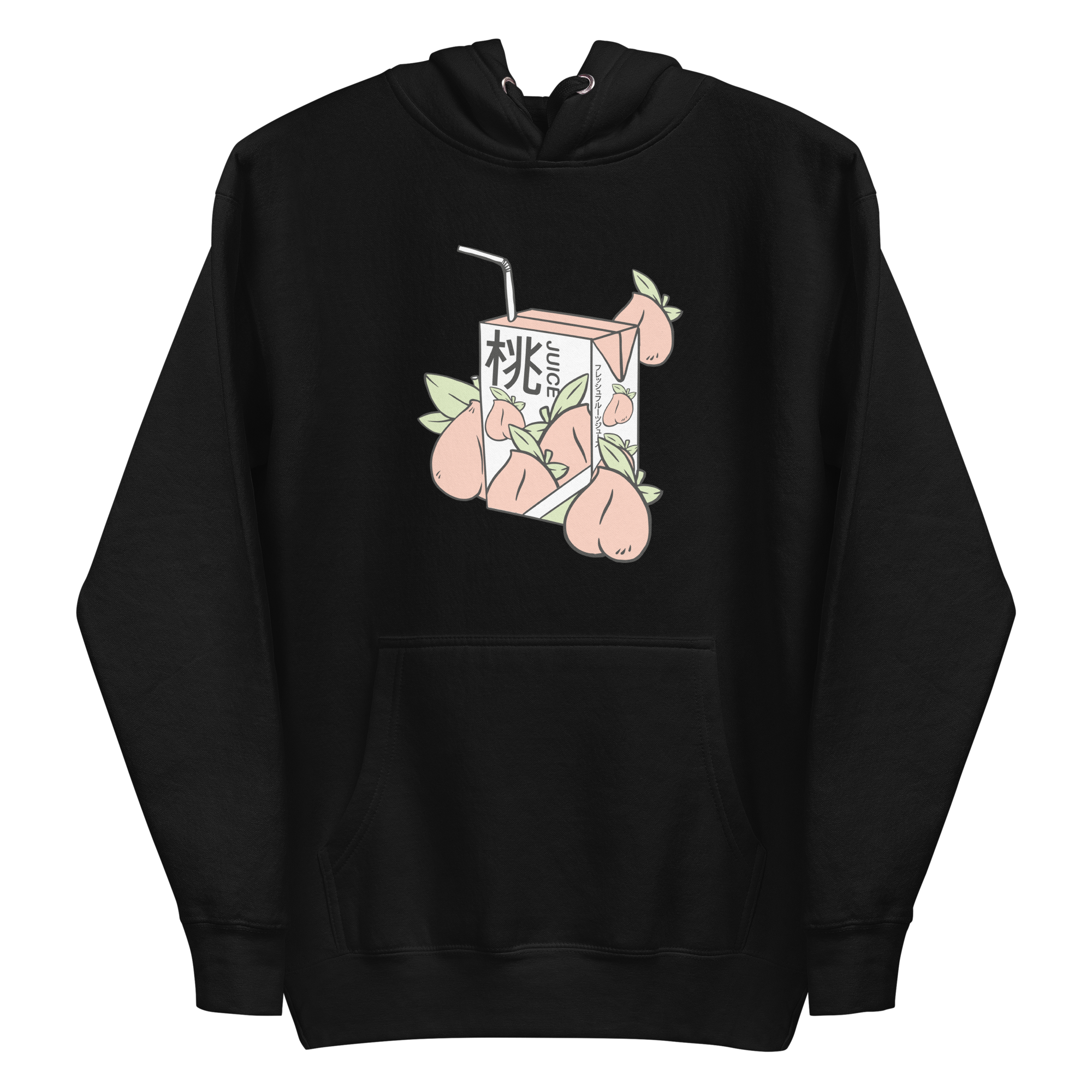 unisex-premium-pullover-hoodie-black-front-6a8a1210d0e0f.png Japanese Juice Box Hoodie
