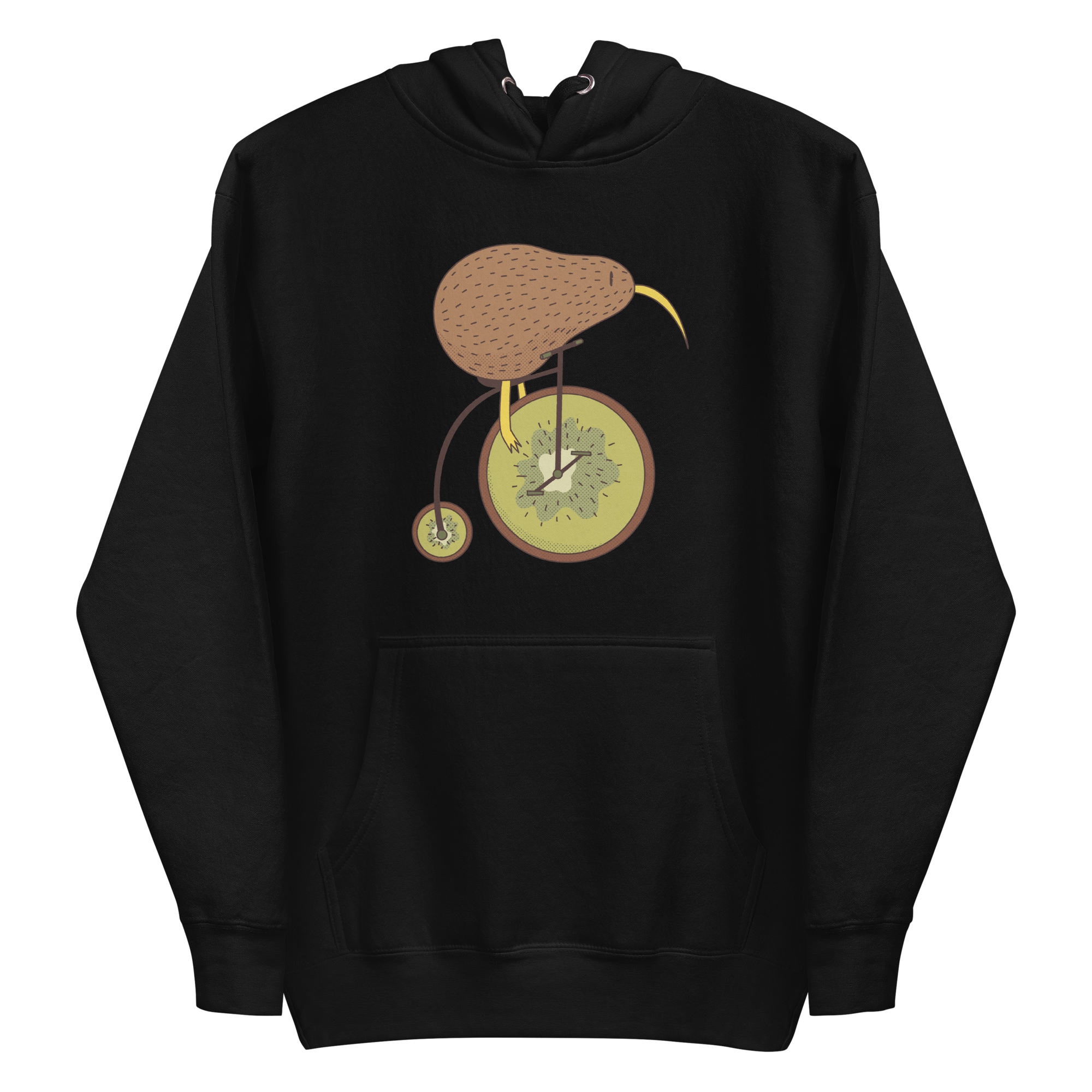 unisex-premium-pullover-hoodie-black-front-6a8a127c3a12c.png Kiwi Bike Hoodie