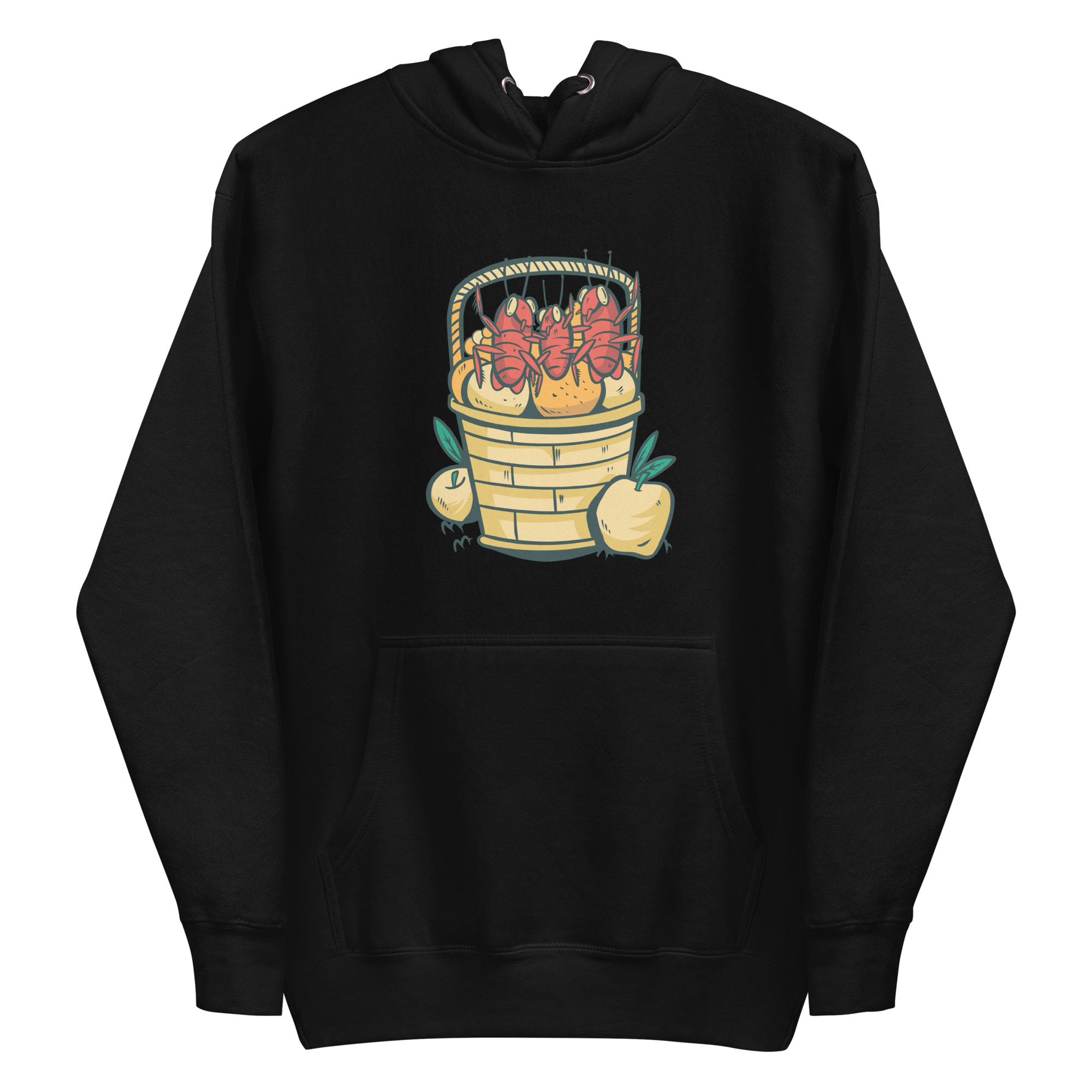 unisex-premium-pullover-hoodie-black-front-6a8a16228561f.png Cockroach Party Hoodie