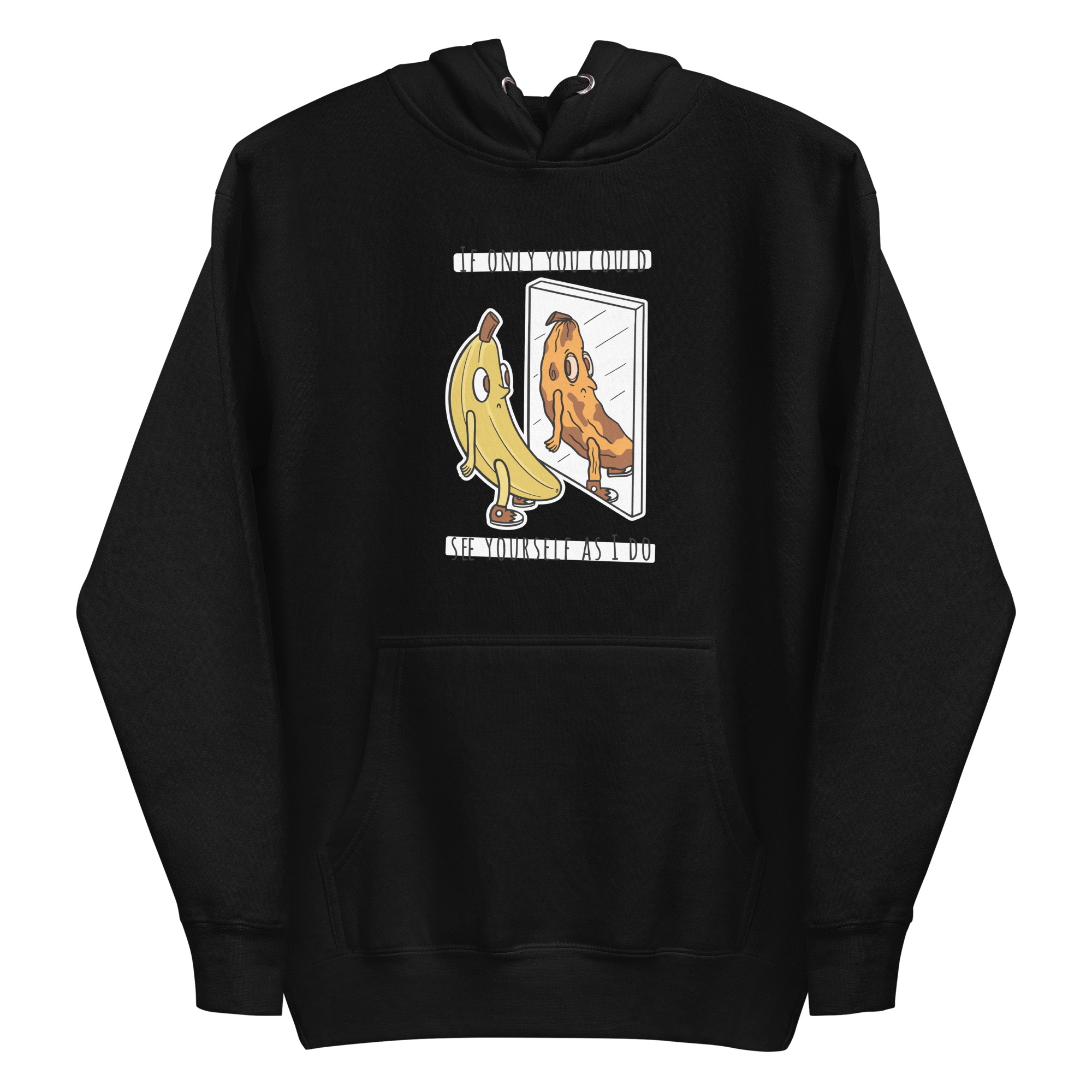 unisex-premium-pullover-hoodie-black-front-6a8b563ad2a67.png Banana Mirror Hoodie