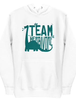 Team Herbivore Dinosaur Hoodie