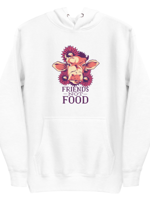 unisex-premium-pullover-hoodie-white-front-6a88b9c4a5026.png Friends Not Food Hoodie