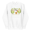 unisex-premium-pullover-hoodie-white-front-6a89b20140dcb.png Cute Avocado Family Hoodie