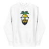 unisex-premium-pullover-hoodie-white-front-6a89cf92cf2c1.png Hipster Pineapple Hoodie