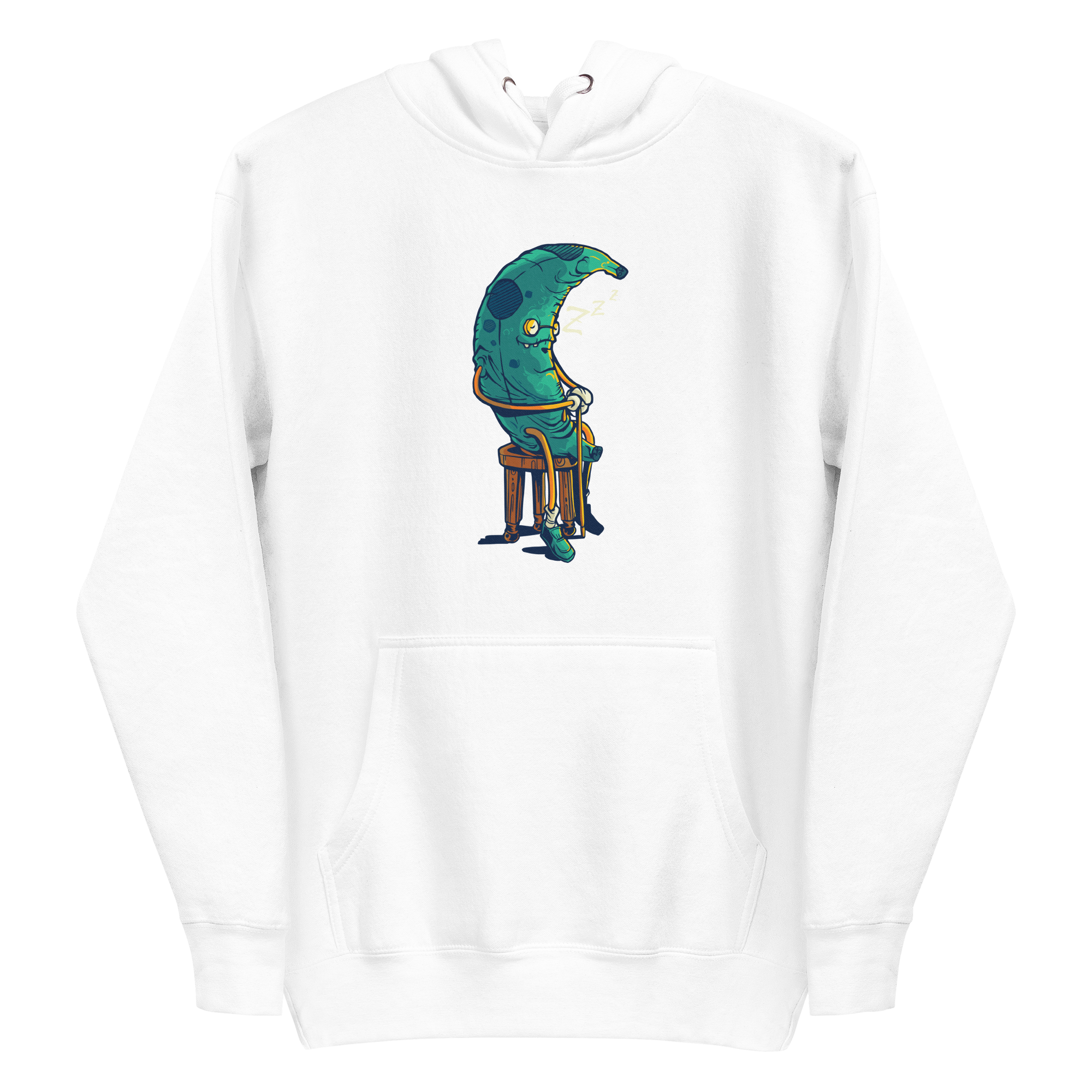 unisex-premium-pullover-hoodie-white-front-6a89cfd4c4138.png Old Banana Hoodie