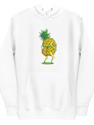 unisex-premium-pullover-hoodie-white-front-6a89d139eb4a4.png Pineapple Dancing Hoodie