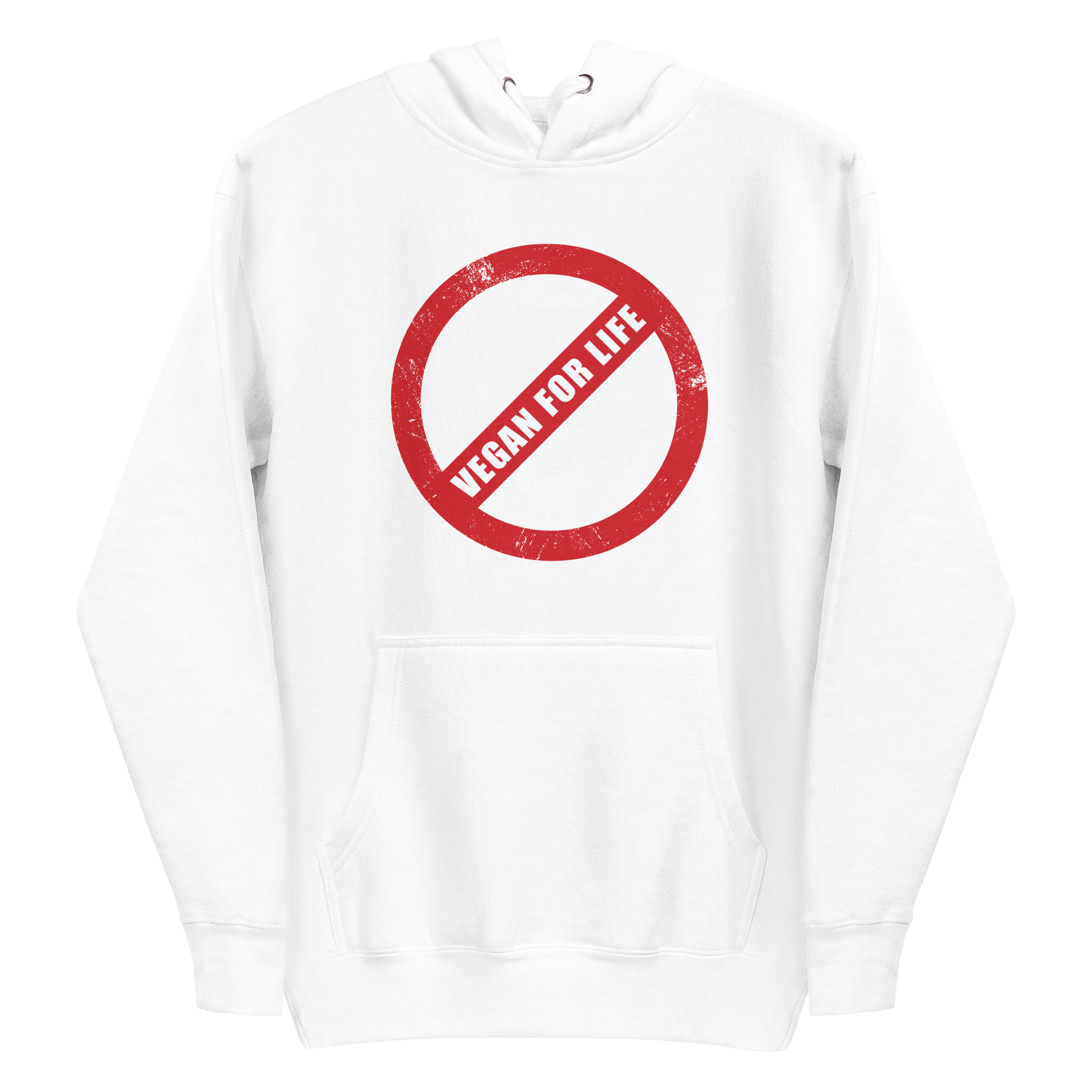 unisex-premium-pullover-hoodie-white-front-6a89d33348410.png Vegan For Life Hoodie