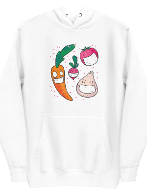 Face Mask Veggies Hoodie