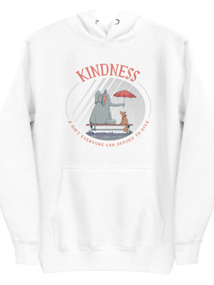 unisex-premium-pullover-hoodie-white-front-6a89f7727f836.png Kind Animals Hoodie