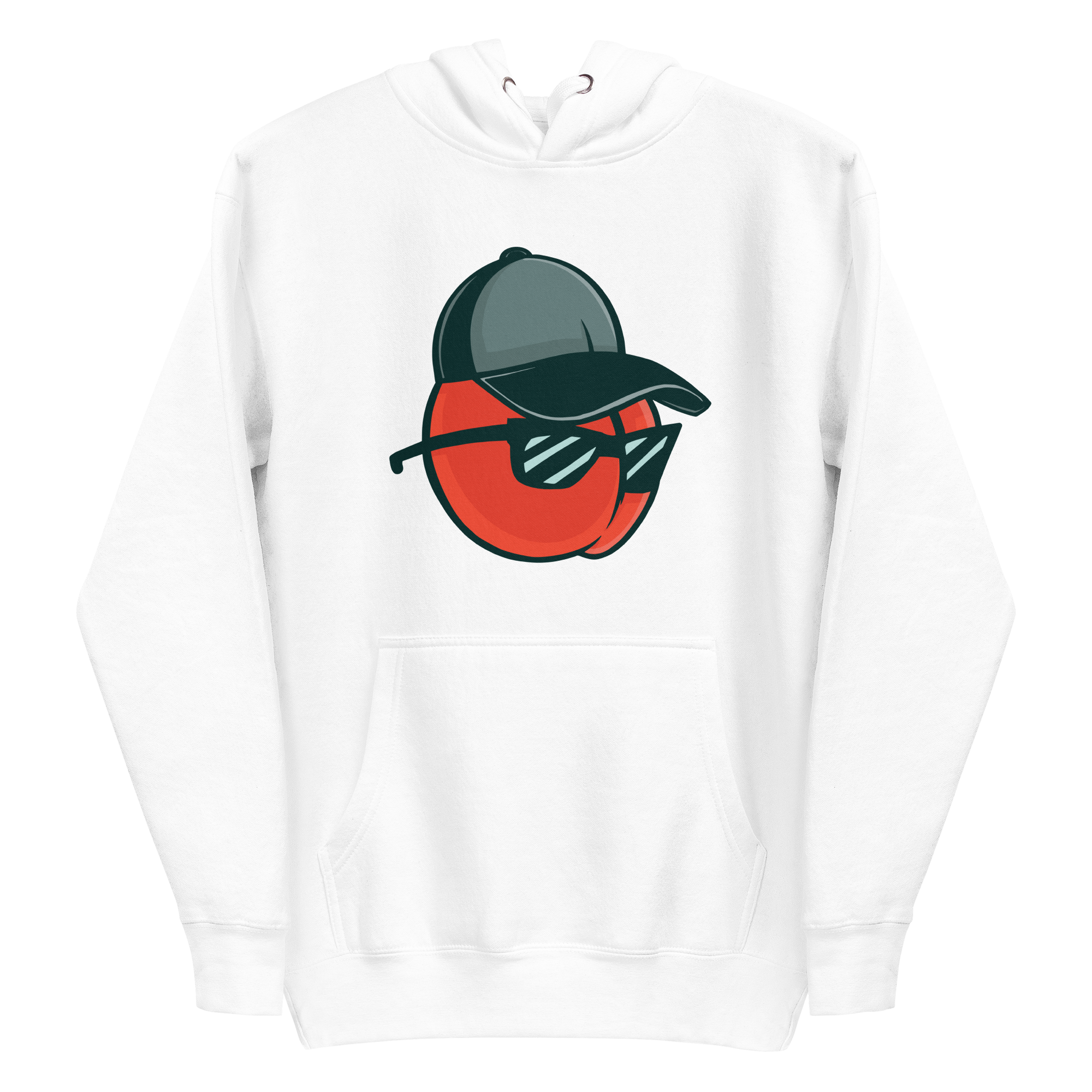 unisex-premium-pullover-hoodie-white-front-6a89fb1c44fb1.png Cherry Cap Hoodie