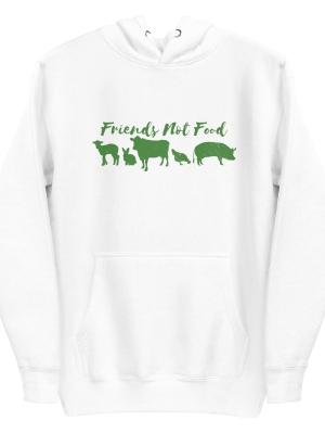 unisex-premium-pullover-hoodie-white-front-6a8a0002831a9.png Friends Not Food Hoodie
