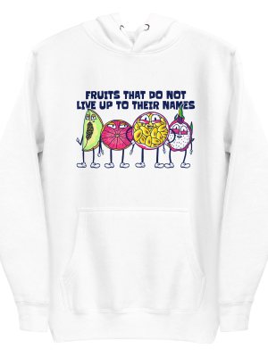 unisex-premium-pullover-hoodie-white-front-6a8a07e8cca46.png Fruit Characters Hoodie
