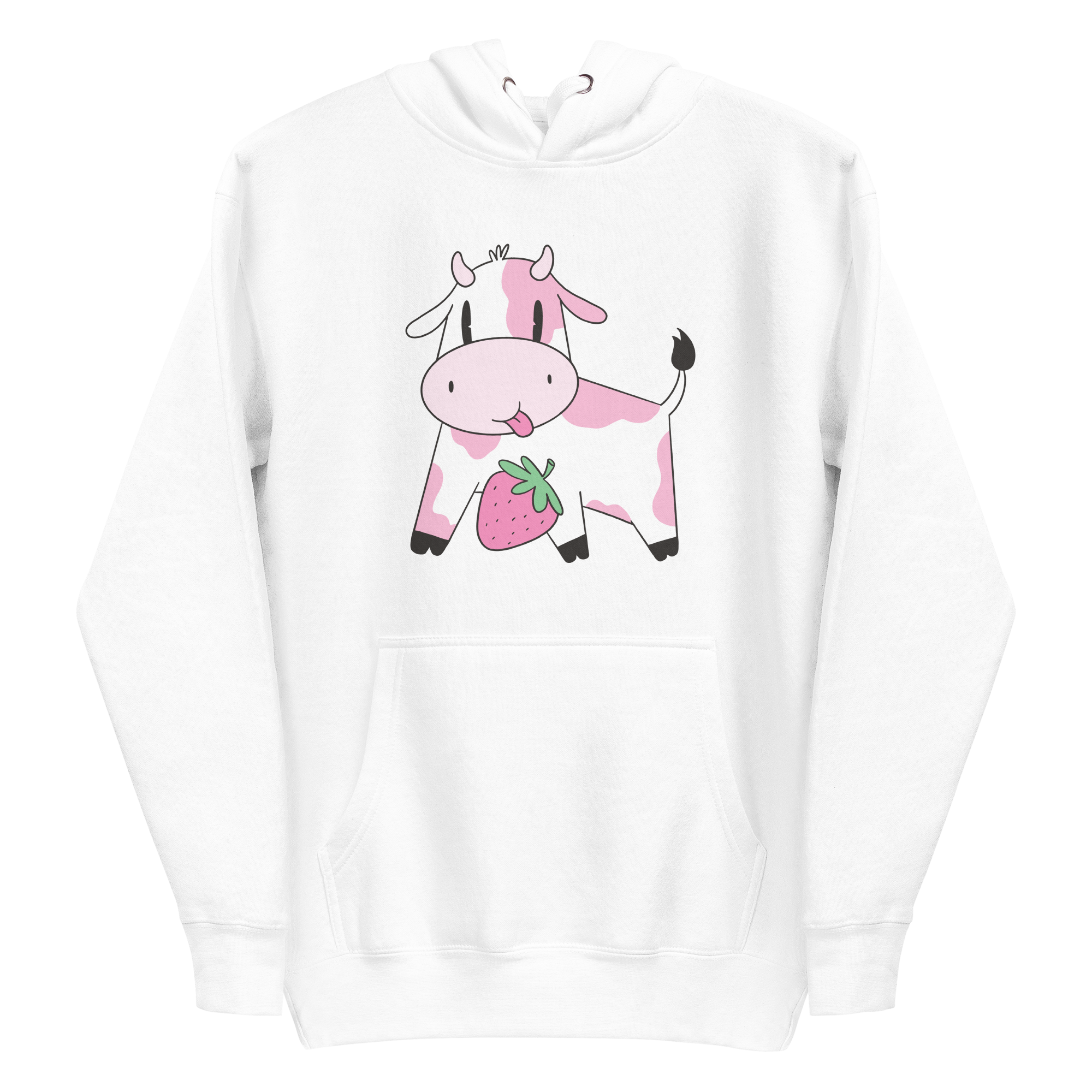 Strawberry Cow Hoodie