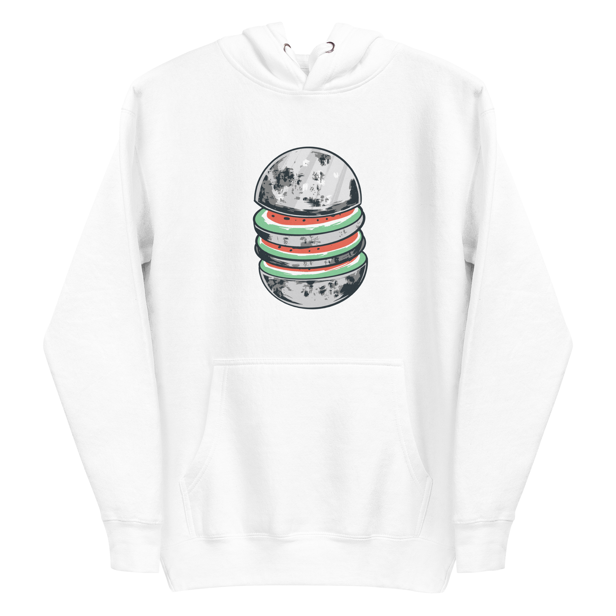 unisex-premium-pullover-hoodie-white-front-6a8a0d7795ff4.png Watermelon Moon Hoodie