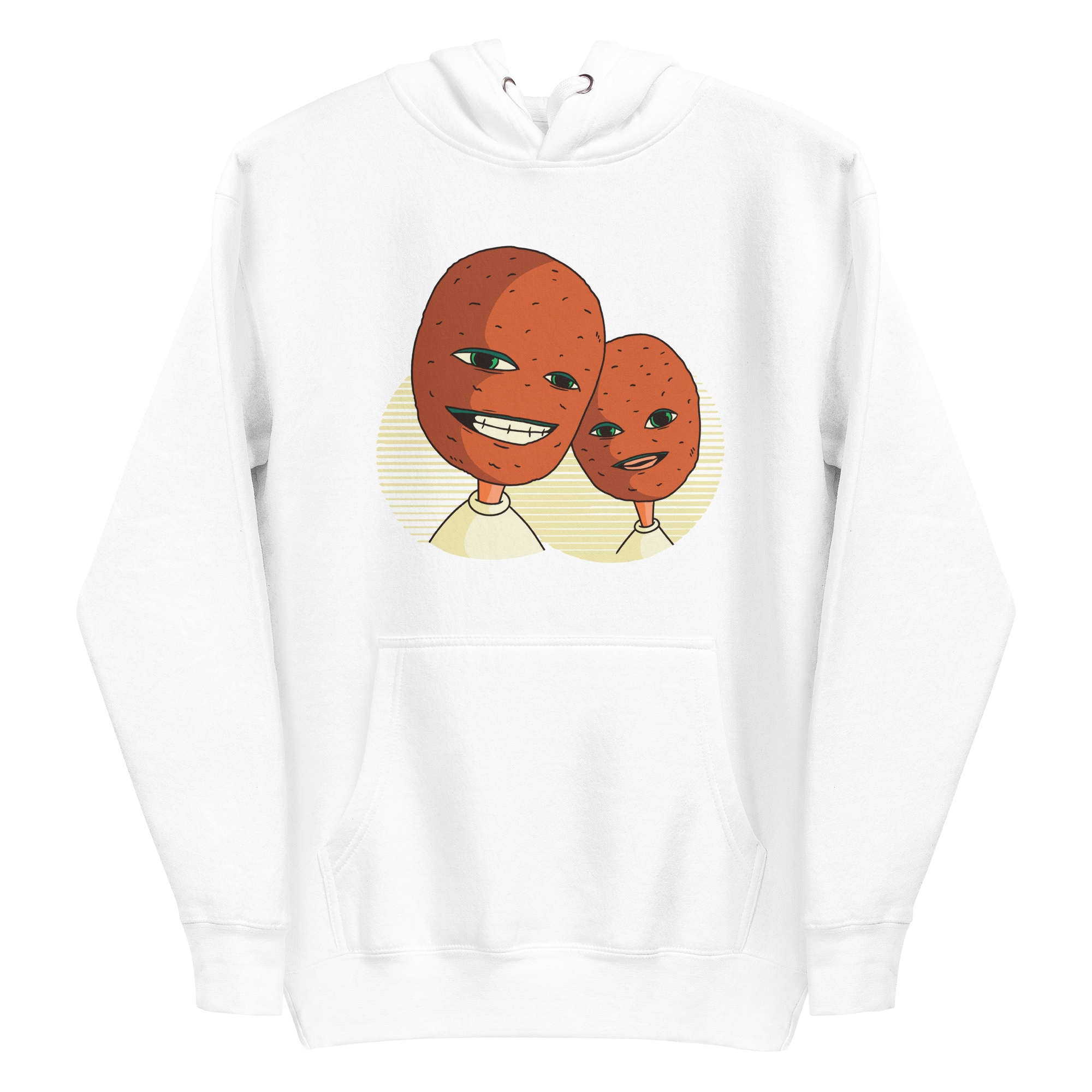 unisex-premium-pullover-hoodie-white-front-6a8a1544eb572.png Kiwi Heads Hoodie