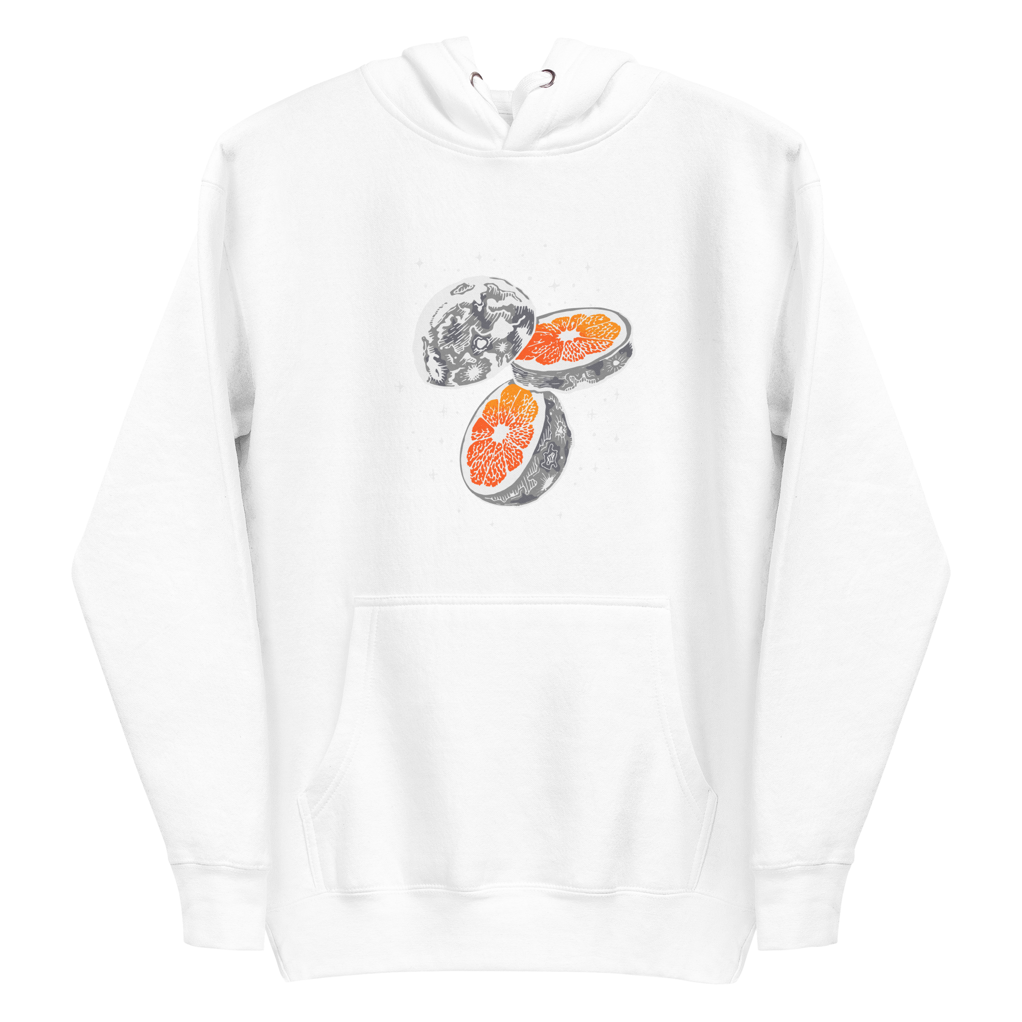 unisex-premium-pullover-hoodie-white-front-6a8a169f505bd.png Moon Orange Hoodie
