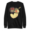 unisex-premium-sweatshirt-black-front-6a88b59928a76.png Vegan Power Beans Sweatshirt
