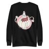 unisex-premium-sweatshirt-black-front-6a88b887eb13a.png Onion Laughing Sweatshirt