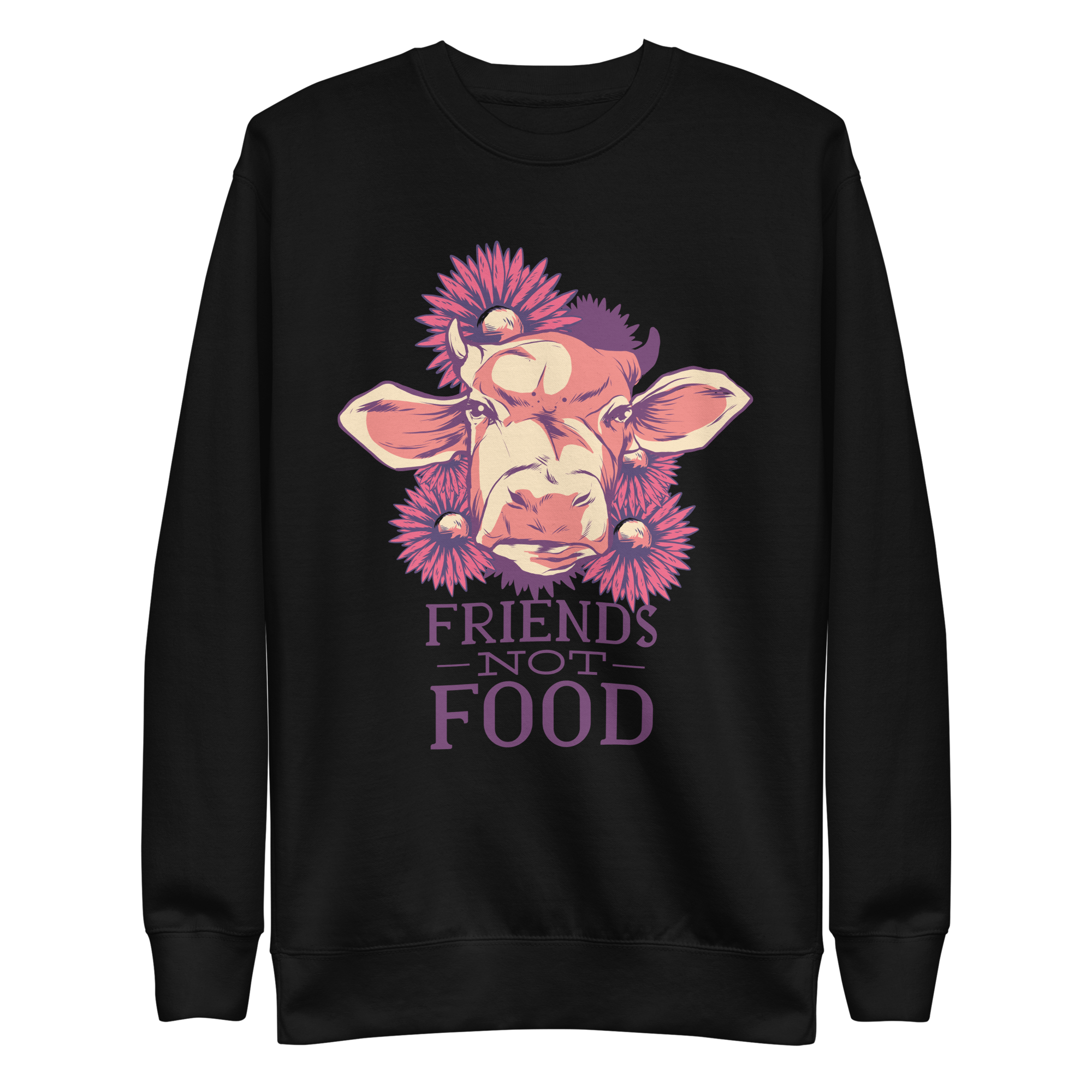 Friends Not Food Sweatshirt