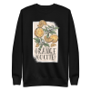 unisex-premium-sweatshirt-black-front-6a89d0b4eeb6d.png Orange You Cute Sweatshirt