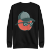 unisex-premium-sweatshirt-black-front-6a89fb1d9a2e7.png Cherry Cap Sweatshirt