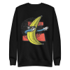 unisex-premium-sweatshirt-black-front-6a89fbb69cfaa.png Banana Dabbing Sweatshirt