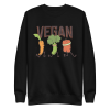 unisex-premium-sweatshirt-black-front-6a8a0288d4c53.png Vegan Runners Sweatshirt