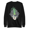 unisex-premium-sweatshirt-black-front-6a8a06c1c83d2.png Funny Leek Sweatshirt