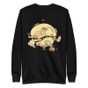 unisex-premium-sweatshirt-black-front-6a8a0795728ac.png Chasing Vegetables Sweatshirt