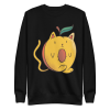 unisex-premium-sweatshirt-black-front-6a8a10e2be2f6.png Apricat Sweatshirt