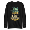 unisex-premium-sweatshirt-black-front-6a8a13216435e.png Pineapple Summertime Sweatshirt