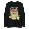 unisex-premium-sweatshirt-black-front-6a8a162349503.png Cockroach Party Sweatshirt