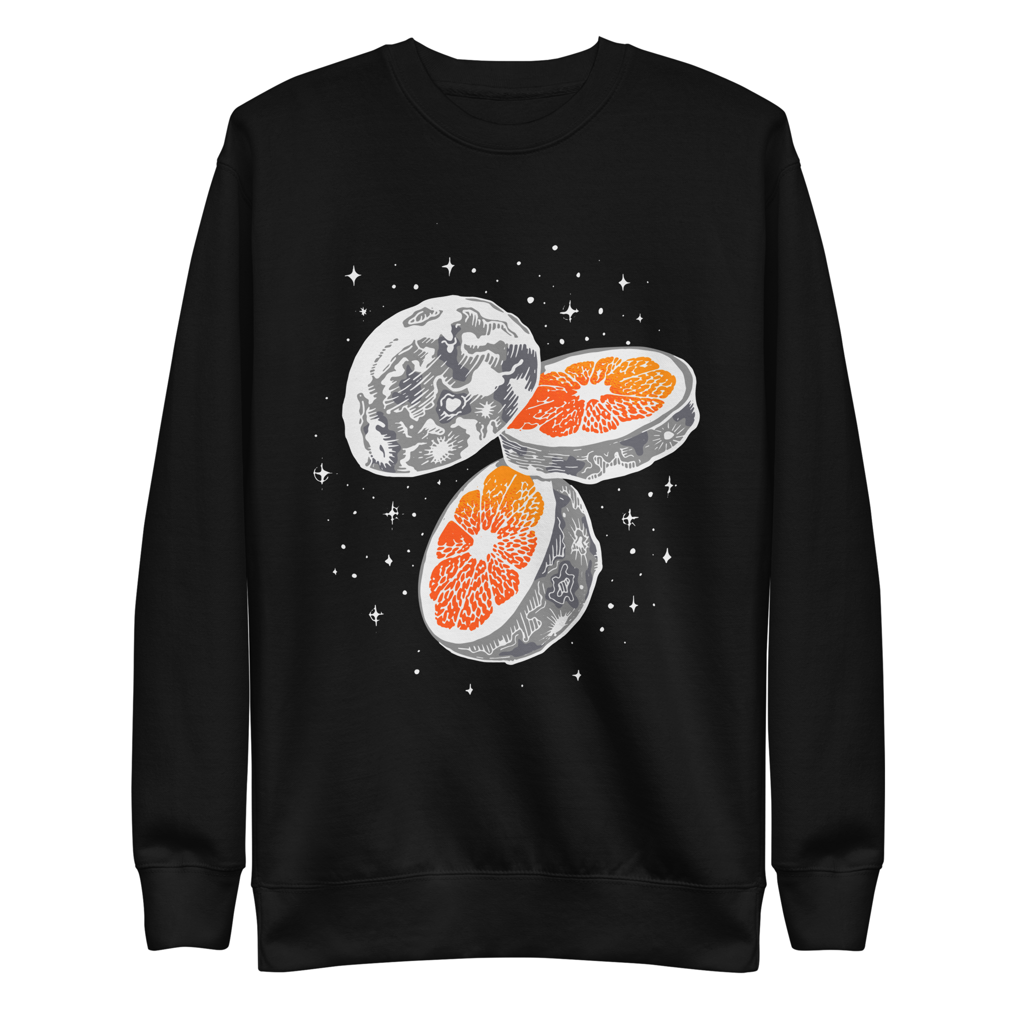 Moon Orange Sweatshirt