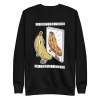 unisex-premium-sweatshirt-black-front-6a8b563b67ccb.png Banana Mirror Sweatshirt