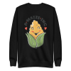 unisex-premium-sweatshirt-black-front-6a8b56ddf38b4.png Amazing Maize Sweatshirt