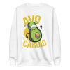 unisex-premium-sweatshirt-white-front-6a88b712a9d8a.png Avocardio Sweatshirt