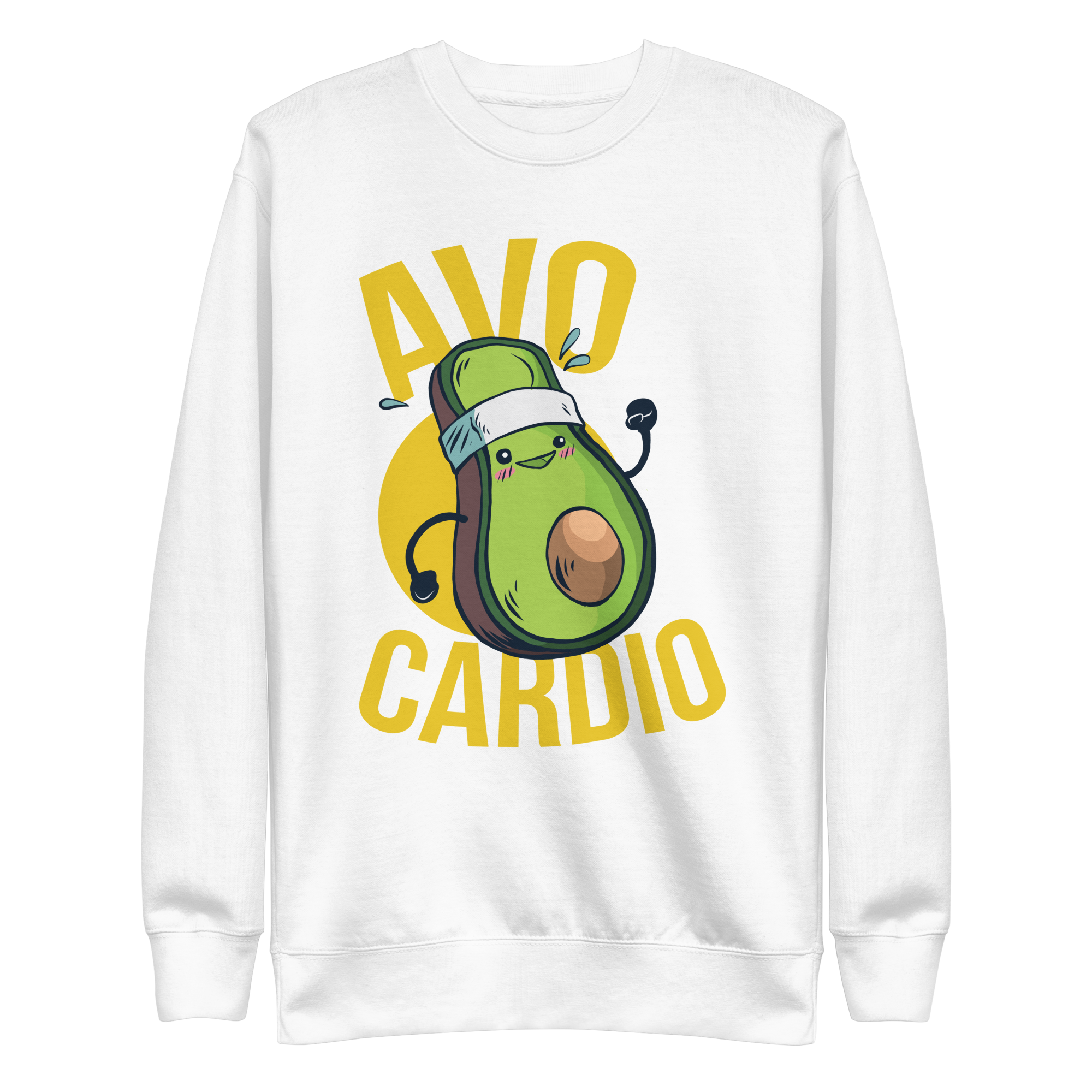 unisex-premium-sweatshirt-white-front-6a88b712a9d8a.png Avocardio Sweatshirt
