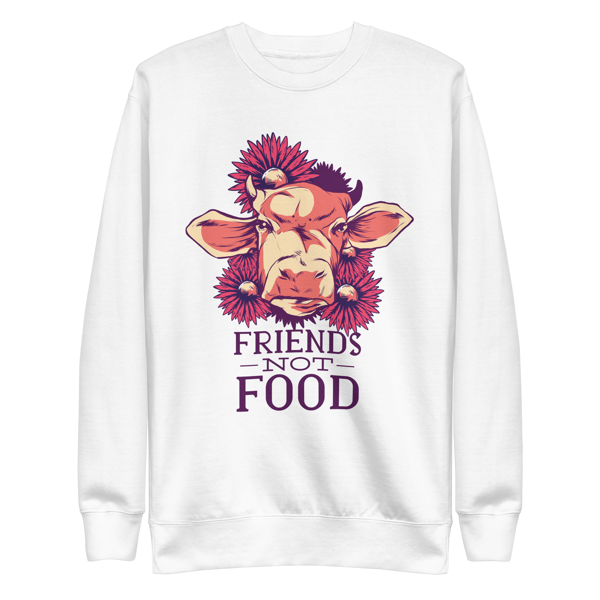 Friends Not Food Sweatshirt