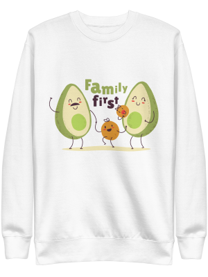 Cute Avocado Family Sweatshirt