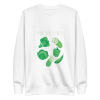 unisex-premium-sweatshirt-white-front-6a89e2f838046.png Six Pack Sweatshirt