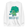 unisex-premium-sweatshirt-white-front-6a89e32a37708.png Brocco Lee Sweatshirt