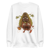 unisex-premium-sweatshirt-white-front-6a89f68bce80b.png Avocado Monster Sweatshirt