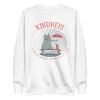 unisex-premium-sweatshirt-white-front-6a89f772e6595.png Kind Animals Sweatshirt