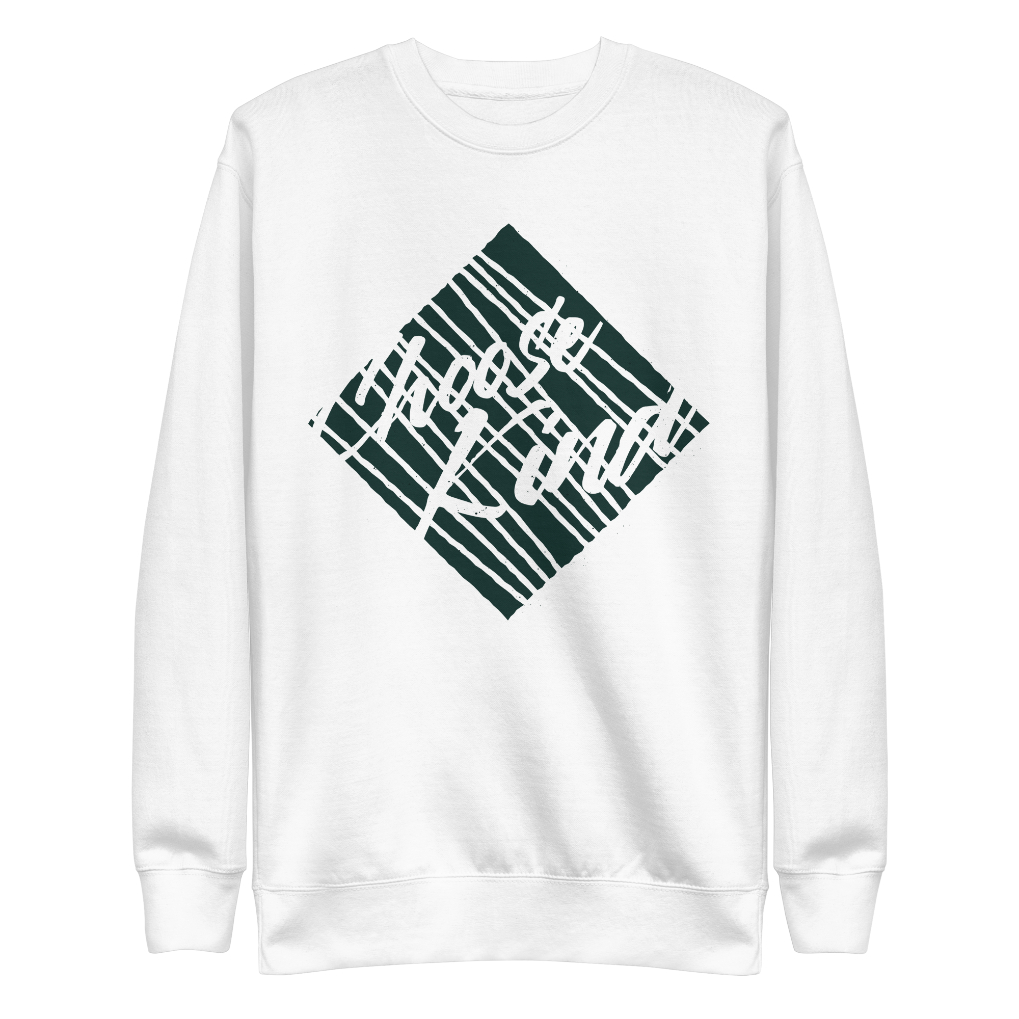unisex-premium-sweatshirt-white-front-6a89f9dfeb5f8.png Choose Kind Sweatshirt